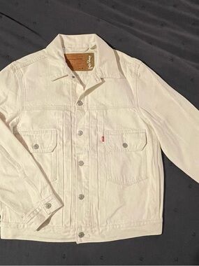 Levi's x Denim Tears Men's Off-White Denim Jacket